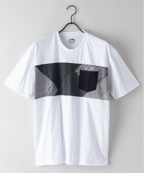 OUTDOOR PRODUCTS(アウトドアプロダクツ)の「ZERO STAIN ゼロステイン プリント切替Tシャツ 汗シミ防止加工(Tシャツ/カットソー・メンズ・ブラック系その他/その他1/その他3/ホワイト/ブルー系その他/ホワイト系その他/その他2/ブラック/その他4/ネイビー・LARGE/MEDIUM/X-LARGE)」の18枚目の写真