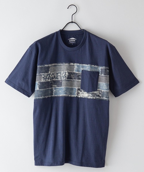 OUTDOOR PRODUCTS(アウトドアプロダクツ)の「ZERO STAIN ゼロステイン プリント切替Tシャツ 汗シミ防止加工(Tシャツ/カットソー・メンズ・ブラック系その他/その他1/その他3/ホワイト/ブルー系その他/ホワイト系その他/その他2/ブラック/その他4/ネイビー・LARGE/MEDIUM/X-LARGE)」の15枚目の写真
