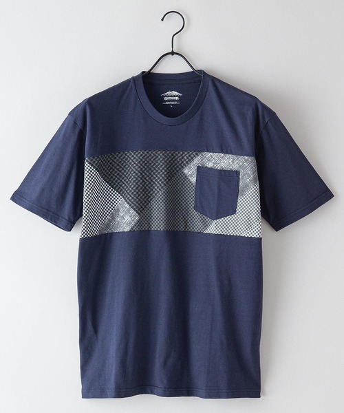 OUTDOOR PRODUCTS(アウトドアプロダクツ)の「ZERO STAIN ゼロステイン プリント切替Tシャツ 汗シミ防止加工(Tシャツ/カットソー・メンズ・ブラック系その他/その他1/その他3/ホワイト/ブルー系その他/ホワイト系その他/その他2/ブラック/その他4/ネイビー・LARGE/MEDIUM/X-LARGE)」の20枚目の写真