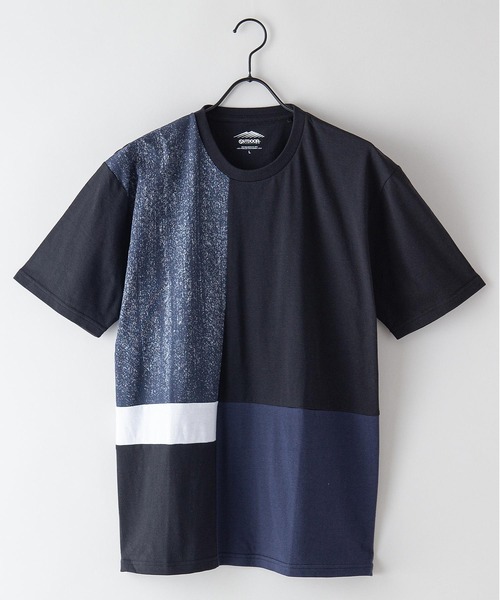 OUTDOOR PRODUCTS(アウトドアプロダクツ)の「ZERO STAIN ゼロステイン プリント切替Tシャツ 汗シミ防止加工(Tシャツ/カットソー・メンズ・ブラック系その他/その他1/その他3/ホワイト/ブルー系その他/ホワイト系その他/その他2/ブラック/その他4/ネイビー・LARGE/MEDIUM/X-LARGE)」の13枚目の写真