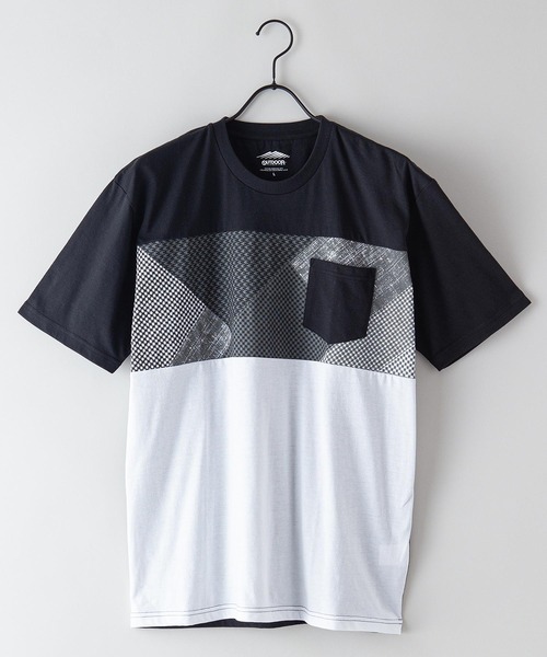 OUTDOOR PRODUCTS(アウトドアプロダクツ)の「ZERO STAIN ゼロステイン プリント切替Tシャツ 汗シミ防止加工(Tシャツ/カットソー・メンズ・ブラック系その他/その他1/その他3/ホワイト/ブルー系その他/ホワイト系その他/その他2/ブラック/その他4/ネイビー・LARGE/MEDIUM/X-LARGE)」の14枚目の写真