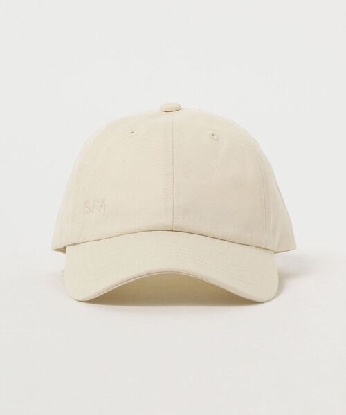 BEAMS LIGHTS(ビームスライツ)の「SEA / 刺繍ロゴ CAP(キャップ・レディース・グリーン/ナチュラル/ブラック・ONE SIZE)」の9枚目の写真