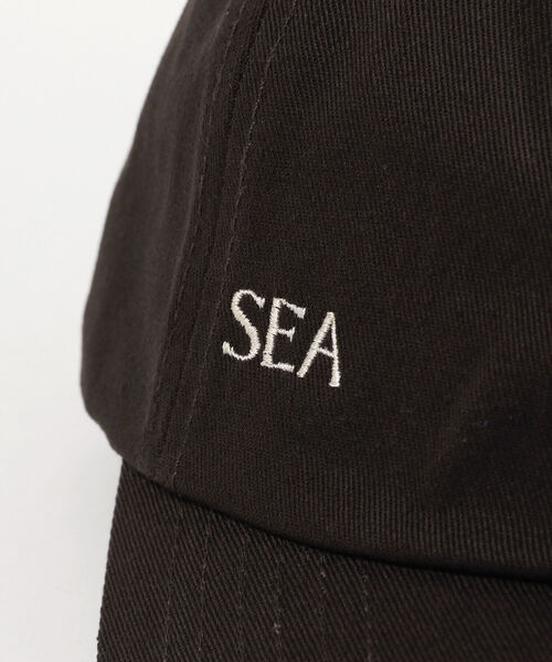 BEAMS LIGHTS(ビームスライツ)の「SEA / 刺繍ロゴ CAP(キャップ・レディース・グリーン/ナチュラル/ブラック・ONE SIZE)」の13枚目の写真