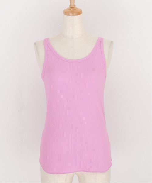 journal standard L'essage(ジャーナルスタンダードレサージュ)の「ベアテレコタンク(タンクトップ・レディース・ブラック/グレー/ピンク・FREE)」の7枚目の写真