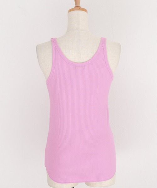 journal standard L'essage(ジャーナルスタンダードレサージュ)の「ベアテレコタンク(タンクトップ・レディース・ブラック/グレー/ピンク・FREE)」の9枚目の写真