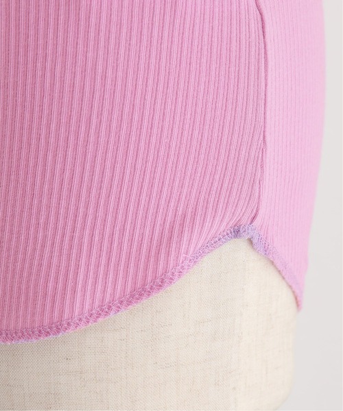 journal standard L'essage(ジャーナルスタンダードレサージュ)の「ベアテレコタンク(タンクトップ・レディース・ブラック/グレー/ピンク・FREE)」の14枚目の写真