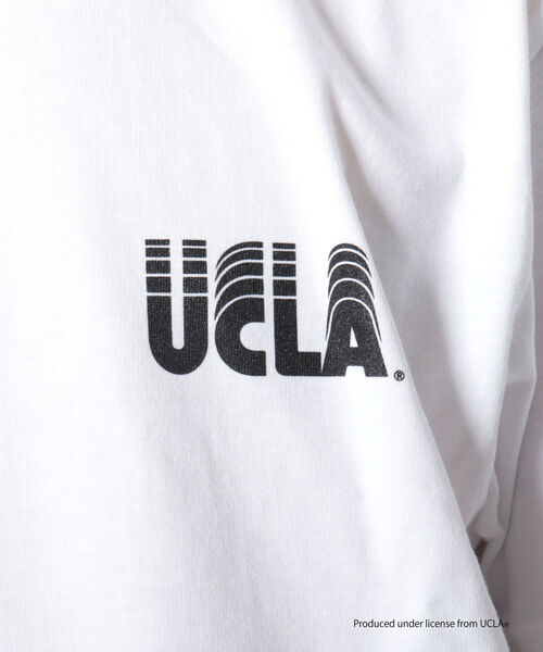 NOLLEY'S goodman（ノーリーズグッドマン）の「【WEB限定】YALE / UCLA カレッジ プリント ビッグシルエット Tシャツ（Tシャツ/カットソー・メンズ・ホワイト×ネイビー/チャコールグレー/ホワイト系その他2/ホワイト×ブラック/ホワイト系その他・LARGE/MEDIUM）」の21枚目の写真
