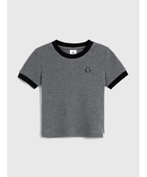 TODAYFUL Compact Ringer Tee コンパクトリンガーTシャツ Gray