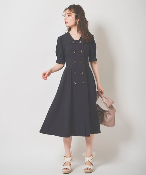 moeサマ 専用ページ☆ 接触冷感/クールクロスニットのワンピース 31 Sons de mode（トランテアン ソン ドゥ モード）の「麻調合繊