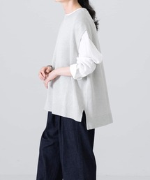 リネンニットベスト