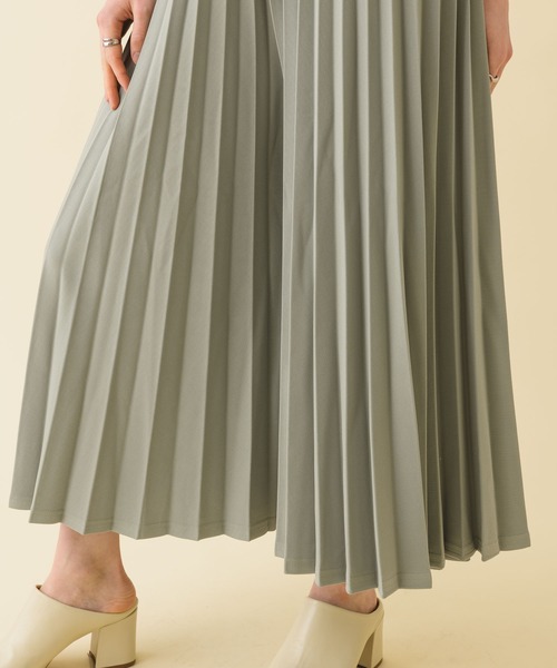 Paradise Picnic（パラダイスピクニック）の「アコーディオンプリーツパンツ（その他パンツ・レディース・グレー/アイボリー/ミント・FREE）」の16枚目の写真