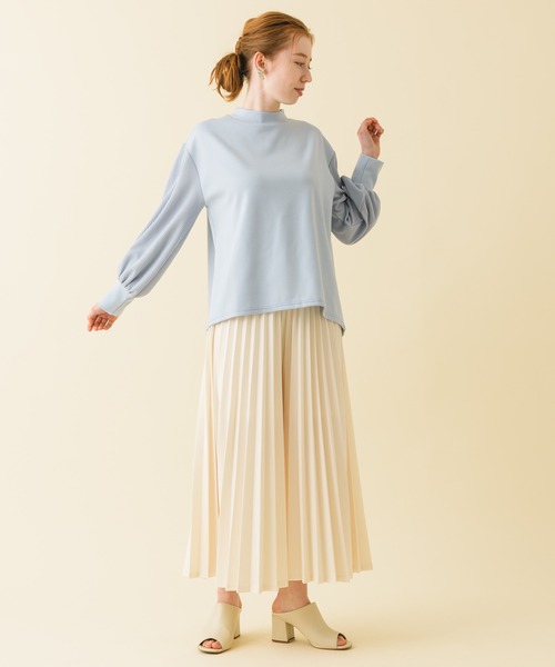 Paradise Picnic（パラダイスピクニック）の「アコーディオンプリーツパンツ（その他パンツ・レディース・グレー/アイボリー/ミント・FREE）」の20枚目の写真