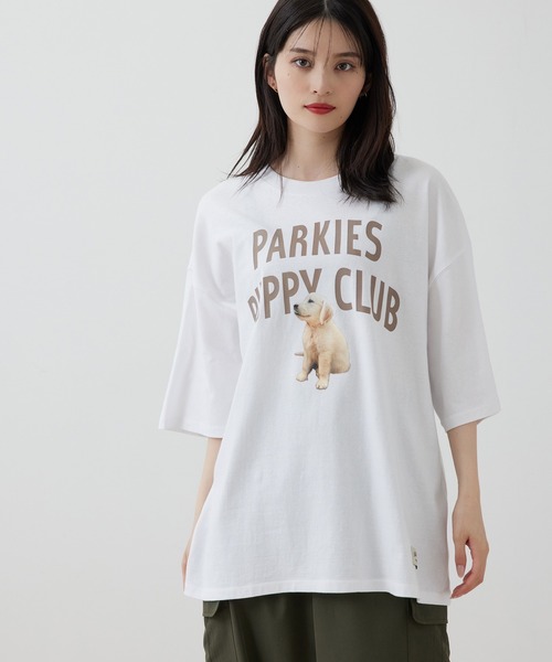 JUNRED(ジュンレッド)の「PUPPY CLUB Tシャツ(Tシャツ/カットソー・メンズ・ホワイト/ホワイト系その他/ホワイト系その他2・S/M/L)」の14枚目の写真
