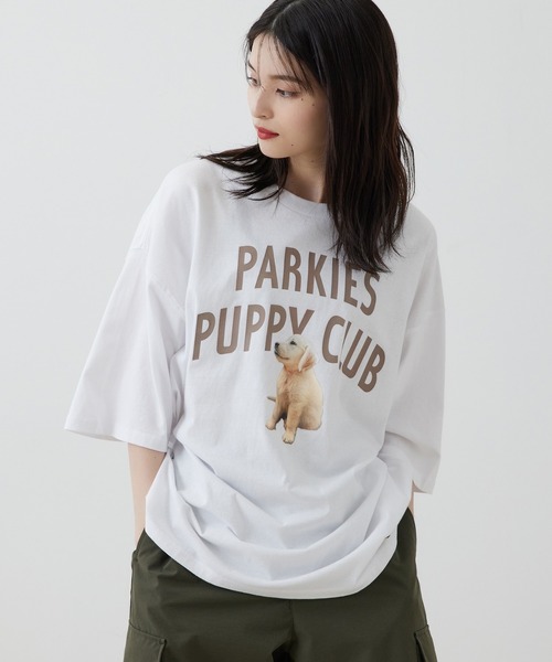 JUNRED(ジュンレッド)の「PUPPY CLUB Tシャツ(Tシャツ/カットソー・メンズ・ホワイト/ホワイト系その他/ホワイト系その他2・S/M/L)」の15枚目の写真