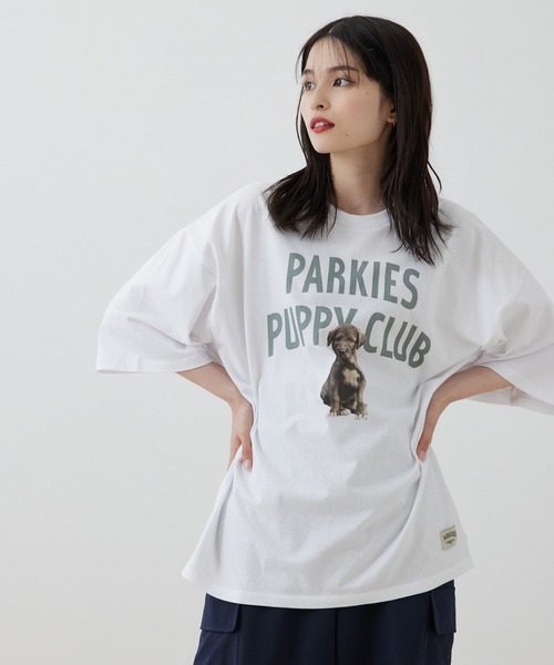JUNRED(ジュンレッド)の「PUPPY CLUB Tシャツ(Tシャツ/カットソー・メンズ・ホワイト/ホワイト系その他/ホワイト系その他2・S/M/L)」の21枚目の写真
