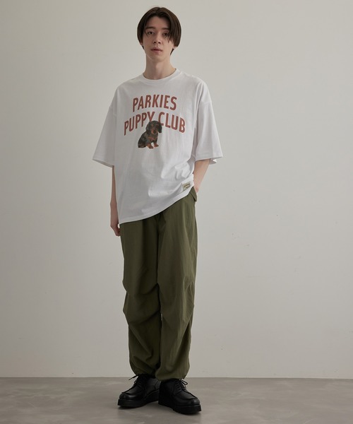 JUNRED(ジュンレッド)の「PUPPY CLUB Tシャツ(Tシャツ/カットソー・メンズ・ホワイト/ホワイト系その他/ホワイト系その他2・S/M/L)」の4枚目の写真