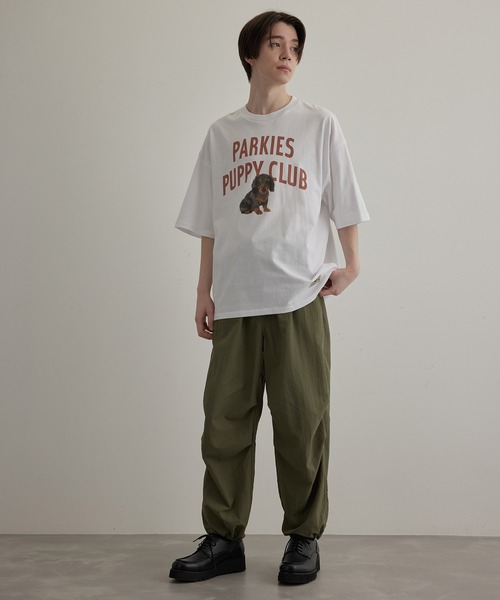 JUNRED(ジュンレッド)の「PUPPY CLUB Tシャツ(Tシャツ/カットソー・メンズ・ホワイト/ホワイト系その他/ホワイト系その他2・S/M/L)」の5枚目の写真