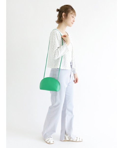 ehka sopo(エヘカソポ)の「花柄/無地アソートカーディガン(カーディガン/ボレロ・レディース・イエロー/ブルー/グリーン/キナリ・フリ-)」の6枚目の写真