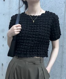 ALAND | 3.3Field Trip／エンボスクロップT　2285579(Tシャツ/カットソー)