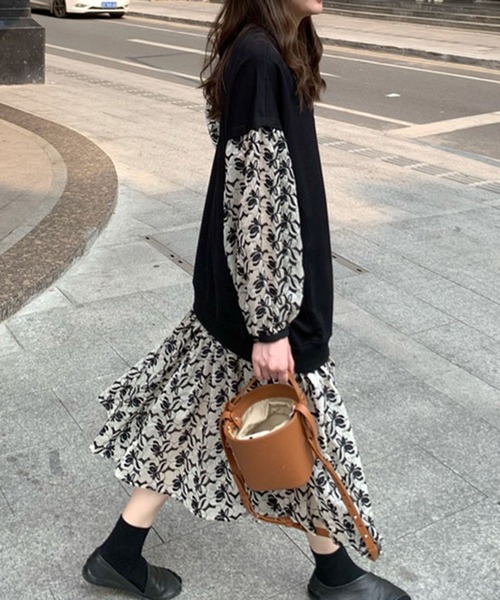 ブランド古着 ドッキングワンピース ワンピース Smile Orchid スマイルオーキッド のファッション通販 Zozoused