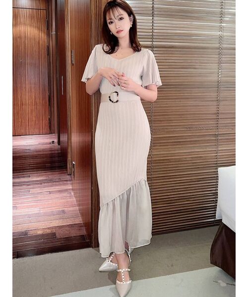 RESEXXY(リゼクシー)の「2wayショルダーマーメイドニットワンピース(ワンピース・レディース・ブラック/ブラウン/アイボリー/ミント・FREE)」の9枚目の写真