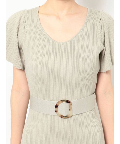 RESEXXY(リゼクシー)の「2wayショルダーマーメイドニットワンピース(ワンピース・レディース・ブラック/ブラウン/アイボリー/ミント・FREE)」の7枚目の写真