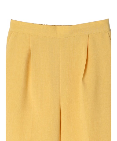 Green Parks(グリーンパークス)の「接触冷感 センタープレスストレートパンツ(その他パンツ・レディース・イエロー/ブルーグリーン/グレイッシュベージュ/ダークネイビー・FREE)」の7枚目の写真