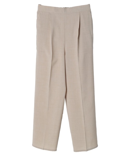 Green Parks(グリーンパークス)の「接触冷感 センタープレスストレートパンツ(その他パンツ・レディース・イエロー/ブルーグリーン/グレイッシュベージュ/ダークネイビー・FREE)」の14枚目の写真