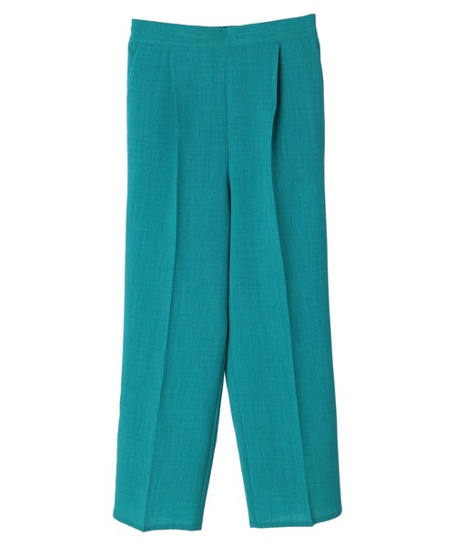 Green Parks(グリーンパークス)の「接触冷感 センタープレスストレートパンツ(その他パンツ・レディース・イエロー/ブルーグリーン/グレイッシュベージュ/ダークネイビー・FREE)」の11枚目の写真