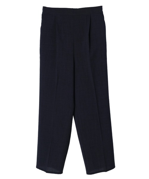 Green Parks(グリーンパークス)の「接触冷感 センタープレスストレートパンツ(その他パンツ・レディース・イエロー/ブルーグリーン/グレイッシュベージュ/ダークネイビー・FREE)」の6枚目の写真