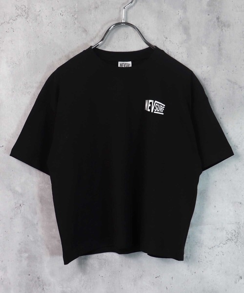 THE CASUAL（カジュアル）の「ビッグシルエット ロゴバックプリント クルーネック半袖カットソー キッズ（Tシャツ/カットソー・キッズ・ブラック/ベージュ/オフホワイト/オレンジ/ブルー/ミント/チャコール/ホワイト系/ホワイト系1・140cm/150cm/160cm/110cm/120cm/130cm）」の21枚目の写真