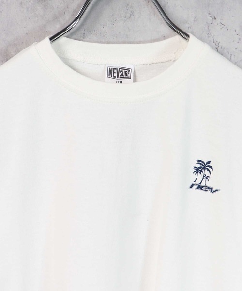THE CASUAL（カジュアル）の「ビッグシルエット ロゴバックプリント クルーネック半袖カットソー キッズ（Tシャツ/カットソー・キッズ・ブラック/ベージュ/オフホワイト/オレンジ/ブルー/ミント/チャコール/ホワイト系/ホワイト系1・140cm/150cm/160cm/110cm/120cm/130cm）」の17枚目の写真