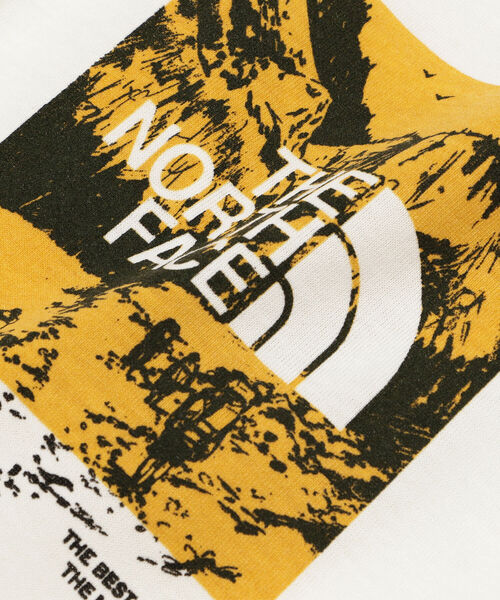 こども ビームス（コドモビームス）の「THE NORTH FACE / ファイヤー フライ 長袖 Tシャツ 22（100～150cm）（Tシャツ/カットソー・キッズ・オフホワイト/オリーブ・100/140/130/110/150/120）」の5枚目の写真