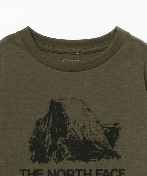 こども ビームス（コドモビームス）の「THE NORTH FACE / ファイヤー フライ 長袖 Tシャツ 22（100～150cm）（Tシャツ/カットソー・キッズ・オフホワイト/オリーブ・100/140/130/110/150/120）」の7枚目の写真