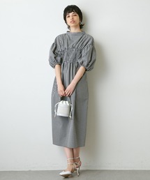 Whim Gazette ギンガムチェックワンピース Whim Gazette（ウィムガゼット）の「ギンガムチェックワンピース