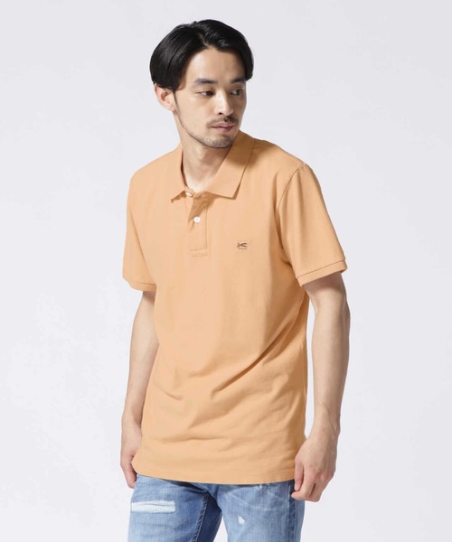 DENHAM（デンハム）の「DENHAM/デンハム/REGENCY POLO SHIRT（ポロシャツ・メンズ・ピンク・SMALL/MEDIUM/X-LARGE/LARGE）」の3枚目の写真