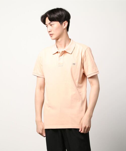 DENHAM（デンハム）の「DENHAM/デンハム/REGENCY POLO SHIRT（ポロシャツ・メンズ・ピンク・SMALL/MEDIUM/X-LARGE/LARGE）」の18枚目の写真
