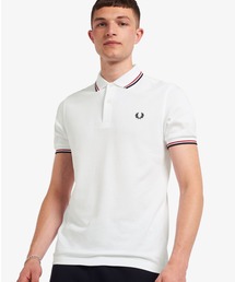 FRED PERRY | TWIN TIPPED FP SHIRT M3600 748_WHITE(ポロシャツ)