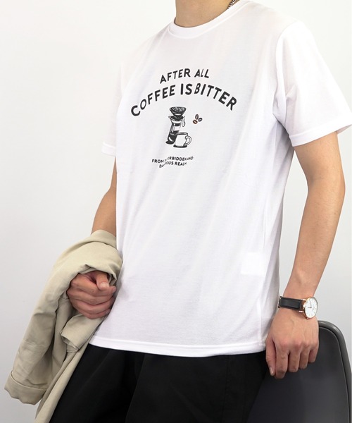 Burner(バーナー)の「【GROOVY STORE】coffeeサイフォン 刺繍 梨地 Tシャツ(Tシャツ/カットソー・メンズ・ブラック/カーキ/グレイッシュベージュ/ホワイト・L/LL/M)」の16枚目の写真
