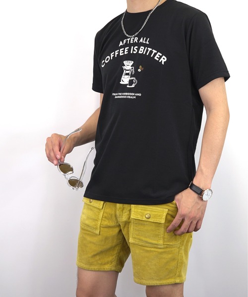 Burner(バーナー)の「【GROOVY STORE】coffeeサイフォン 刺繍 梨地 Tシャツ(Tシャツ/カットソー・メンズ・ブラック/カーキ/グレイッシュベージュ/ホワイト・L/LL/M)」の20枚目の写真