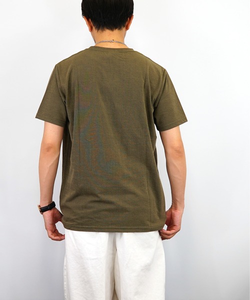 Burner(バーナー)の「【GROOVY STORE】coffeeサイフォン 刺繍 梨地 Tシャツ(Tシャツ/カットソー・メンズ・ブラック/カーキ/グレイッシュベージュ/ホワイト・L/LL/M)」の14枚目の写真