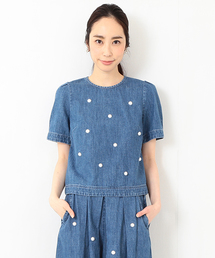 Ray BEAMS | ●MUVEIL×Ray BEAMS  / 別注 デニム トップス(その他トップス)