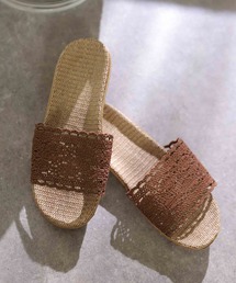 ElegChic（エレグシック）の「レース サンダル（サンダル）」