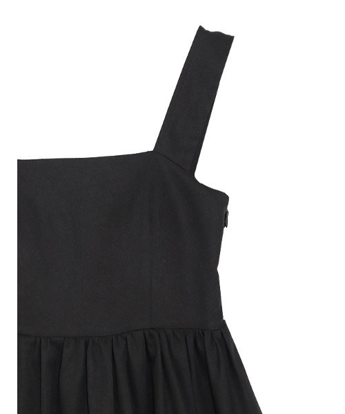 ACYM（アシーム）の「Betty fit flare ワンピース（ワンピース・レディース・ブラック/ベージュ・FREE）」の3枚目の写真