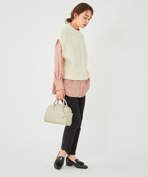 【はるはる】美品！2023AW グリーンレーベル ベスト ショート ベスト 楽天市場】ニット ベスト レディース 春 ニットベスト ジレ