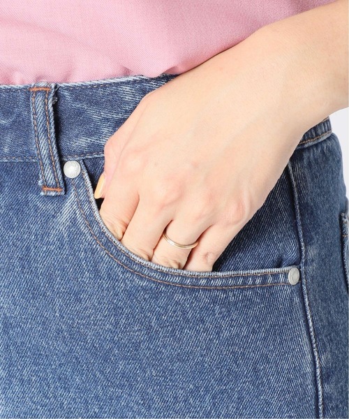 B.C STOCK(ベーセーストック)の「モダン バギー5PK JEAN(デニムパンツ・レディース・ブルー/サックスブルー・SMALL/MEDIUM)」の22枚目の写真