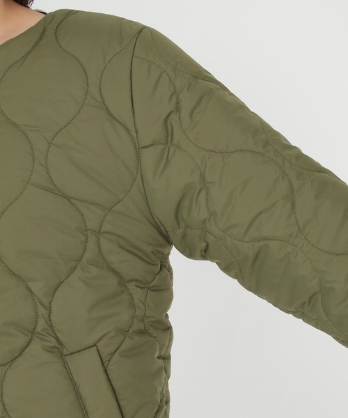 ikka(イッカ)の「2WAYボアキルトブルゾン(ブルゾン・レディース・ブラック/ベージュ/グリーン系その他・S/M/L)」の22枚目の写真