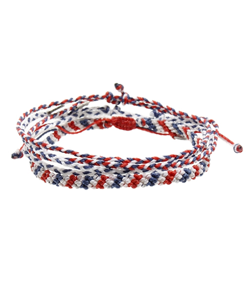 wakami(ワカミ)の「WAKAMI × BEAMS / 2015別注アンクレット 3セット(アンクレット・メンズ・ホワイト/ブラック/ピンク/イエロー/オリーブ/ブルー/ネイビー/その他1・ONE SIZE)」の8枚目の写真