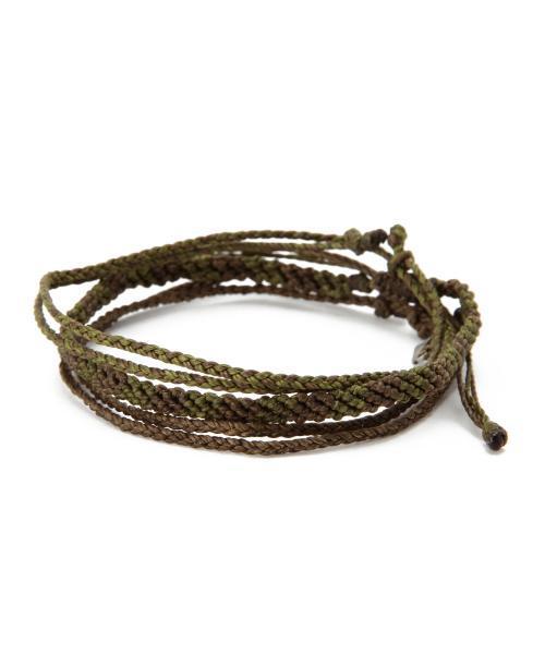 wakami(ワカミ)の「WAKAMI × BEAMS / 2015別注アンクレット 3セット(アンクレット・メンズ・ホワイト/ブラック/ピンク/イエロー/オリーブ/ブルー/ネイビー/その他1・ONE SIZE)」の17枚目の写真