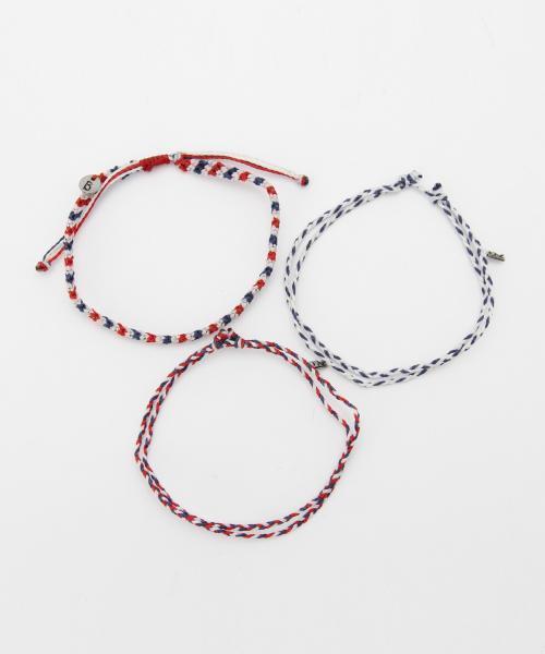 wakami(ワカミ)の「WAKAMI × BEAMS / 2015別注アンクレット 3セット(アンクレット・メンズ・ホワイト/ブラック/ピンク/イエロー/オリーブ/ブルー/ネイビー/その他1・ONE SIZE)」の19枚目の写真